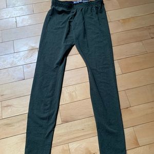 Army green Nike leggings